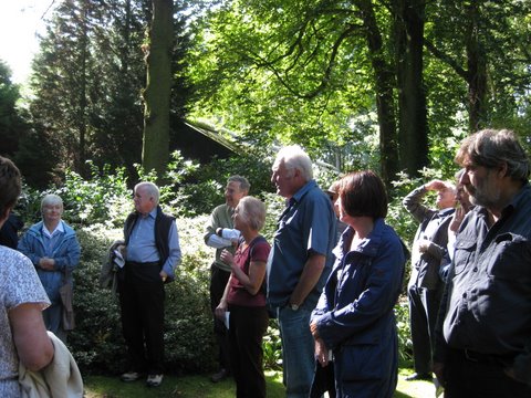 Visit by Hankelow Amenities Group to Hodnet Hall Gardens in September 2010